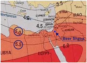 Google's peak sun hours map